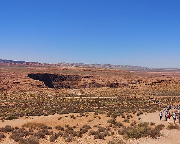 IMG_20190912_130131 Viele wollen zum Horseshoe Bend