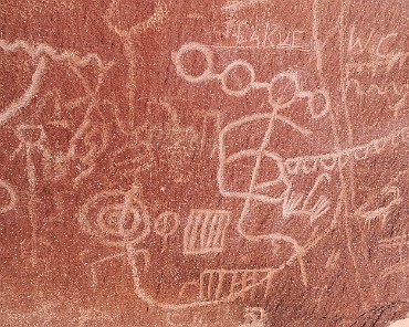 IMG_20190926_153932 Petroglyphes / Felszeicnungen wahrscheinlich von den Anasazi Pueblo Bauern, ca. 300 v. Chr. bis 1150